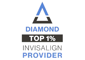 Top one percent Invisalign provider badge